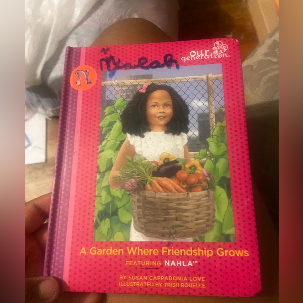 “A garden where friendship grows” book